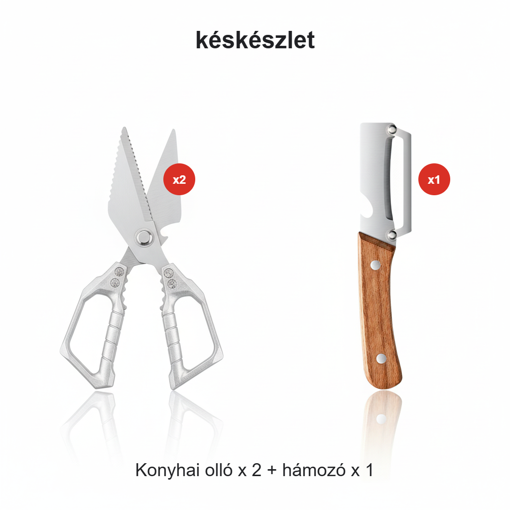 💪 Wielofunkcyjne nożyce kuchenne – Ostre, wytrzymałe i idealne do każdej kuchni!