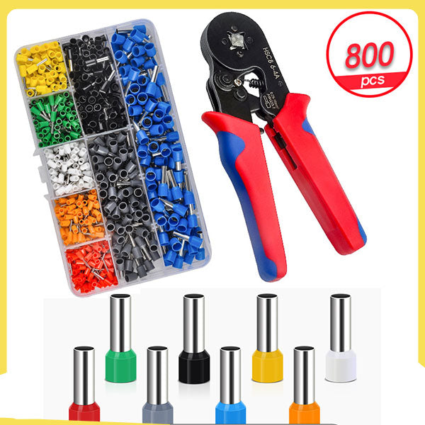 🔌 Teraz 50% taniej! ⚡ Zestaw zaciskarek do połączeń bezlutowych – mechanizm zapadkowy, automatyczny powrót i ergonomiczny uchwyt – dla elektryków i majsterkowiczów 🛠️