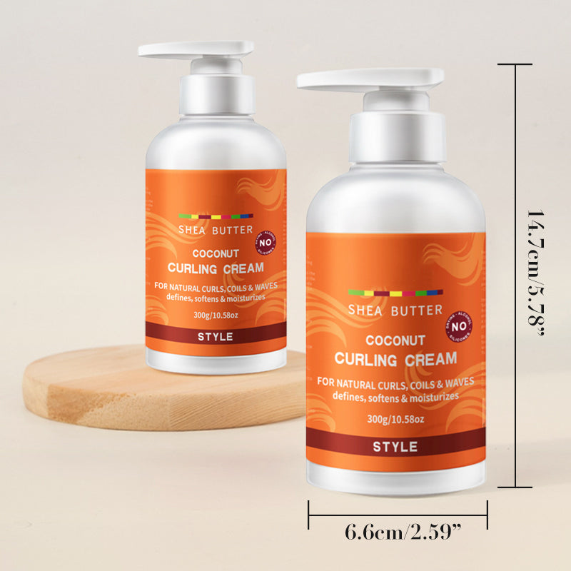 Odżywcza odżywka do włosów kręconych bez spłukiwania