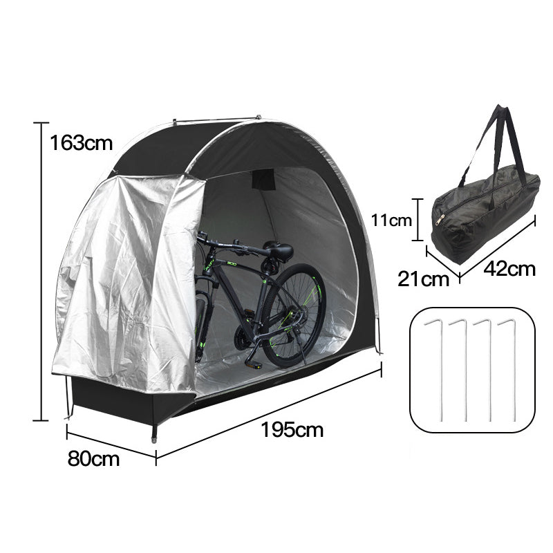 ⏳Oferta ograniczona czasowo: 50% taniej⏰ Wielofunkcyjny, przenośny schowek zewnętrzny na rowery⛺