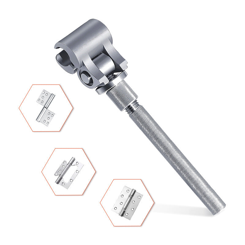 🔧 Teraz 50% taniej! 🚪 Uniwersalny, regulowany klucz do zawiasów drzwiowych – wytrzymała stal, łatwa obsługa i wygodny uchwyt 🔩