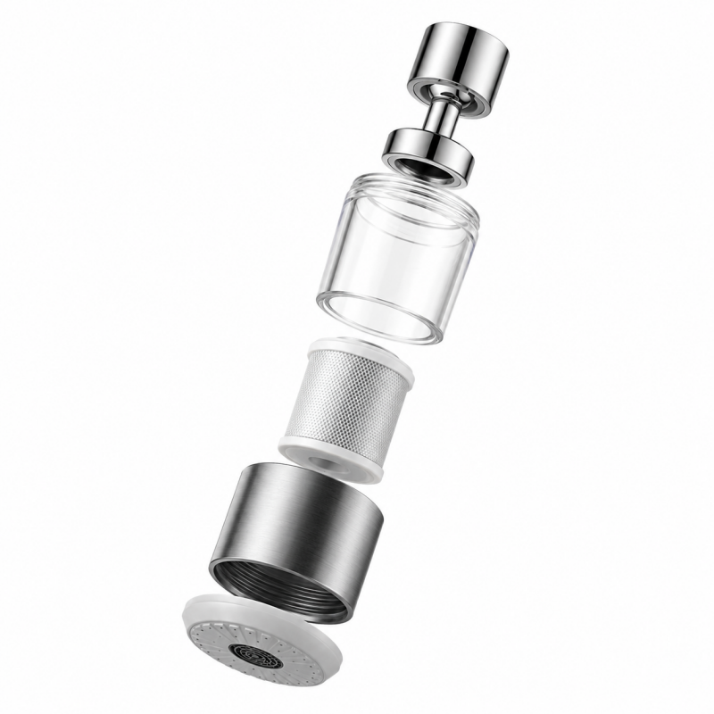 🥳HIT SPRZEDAŻY! Obrotowy filtr do baterii kuchennej 360°💧✨
