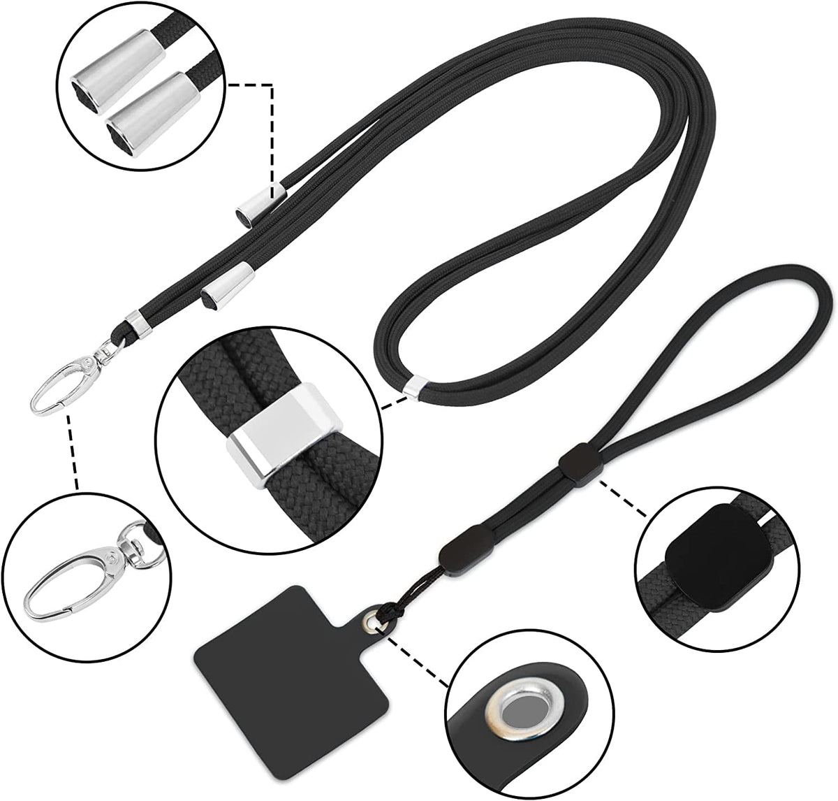 🔥Kup 1, drugi gratis🔥Uniwersalna smycz na telefon do noszenia przez ramię