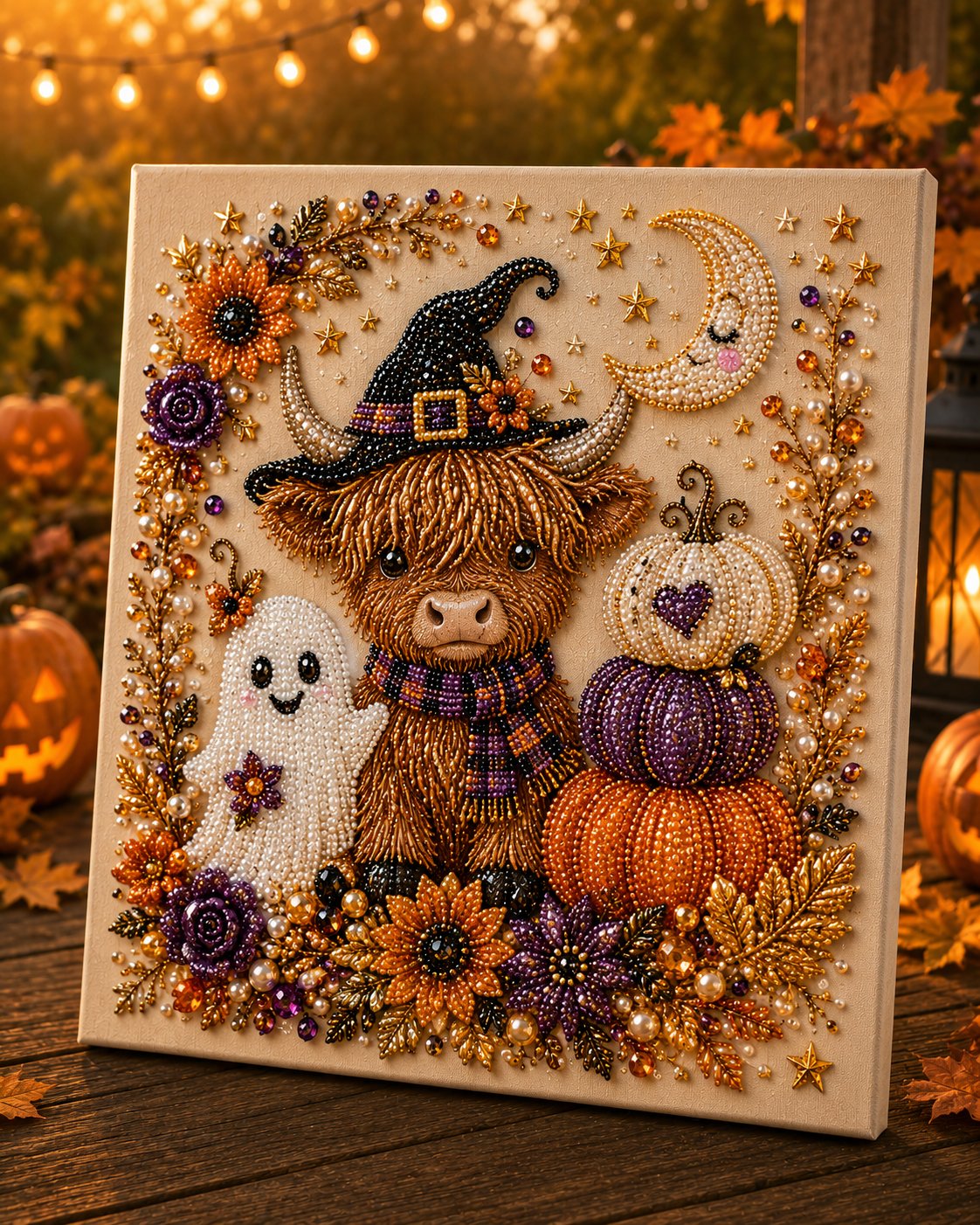 🔥 Ostatni dzień z 50% zniżką  👻✨ Zestaw do samodzielnego wykonania halloweenowej dekoracji z perełek – zamień malutkie perełki w upiornie urocze dzieło magii