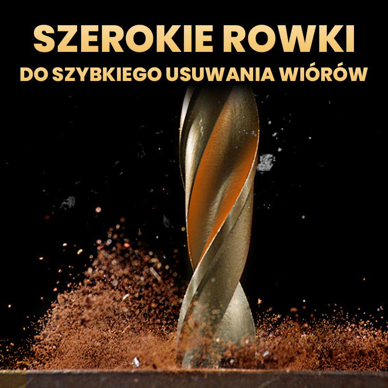 🔥2026 Gorąca wyprzedaż🔥Zestaw wierteł o wysokiej wytrzymałości z 4-rowkowymi ząbkowanymi wiertłami ekscentrycznymi