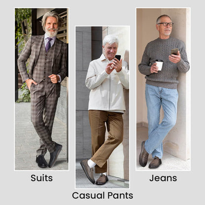 Wygodne, codzienne, skórzane buty męskie