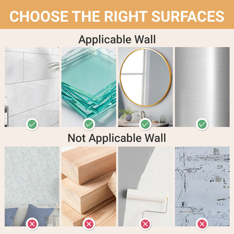 ✨Stojak do przechowywania z przyssawkami i otworem odpływowym