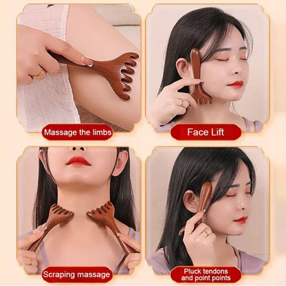 🔥Ostatni dzień wyprzedaży 50% taniej🔥Sześciopazurowy grzebień do masażu meridianów