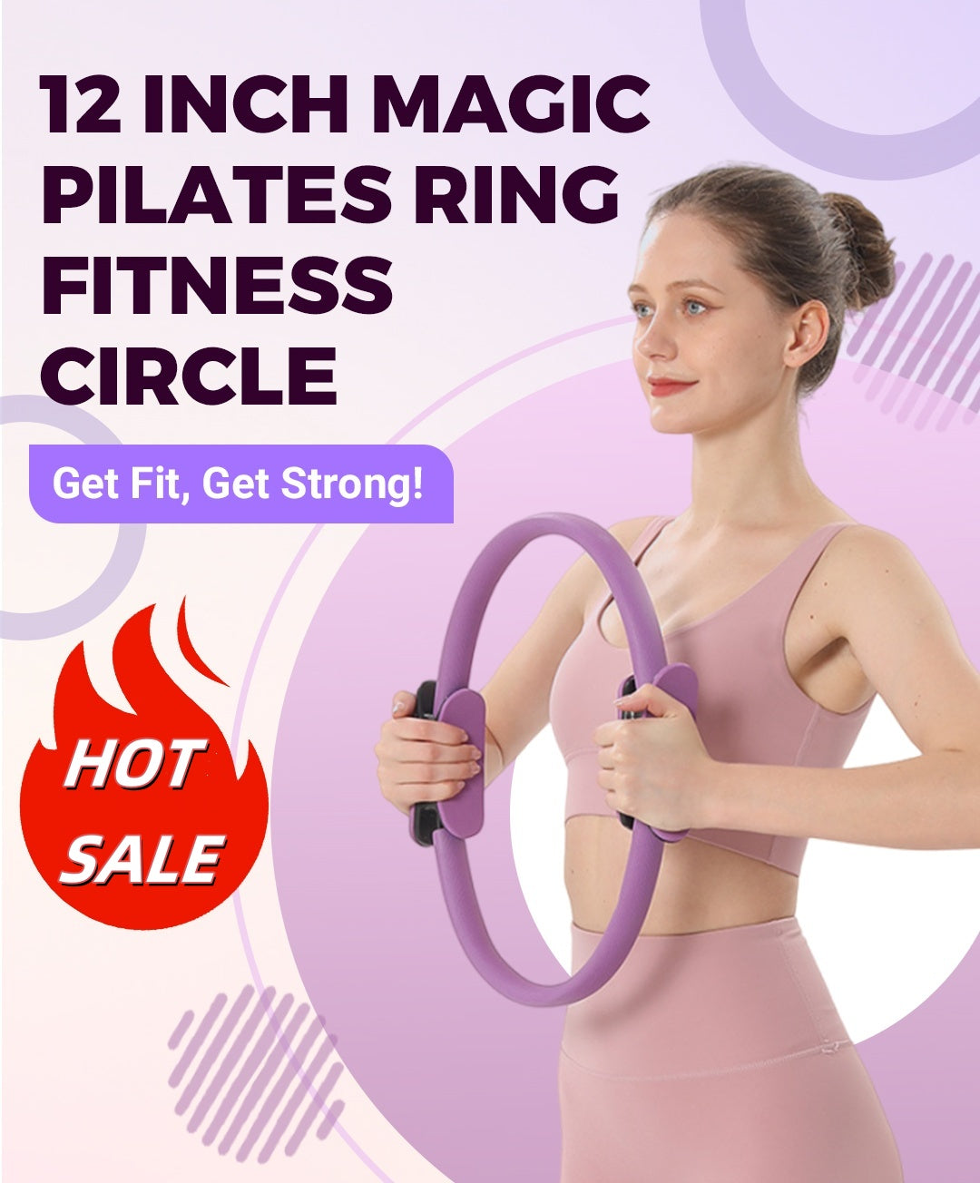 🔥 Kup 1 a 1 otrzymasz za darmo 🔥💥Sprzęt fitness Pilates Wheel