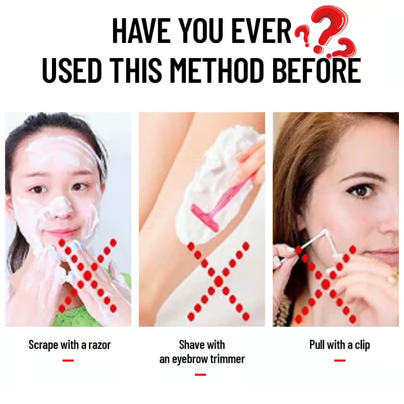 🔥2025 GORĄCA WYPRZEDAŻ🔥 Depilator do twarzy dla kobiet