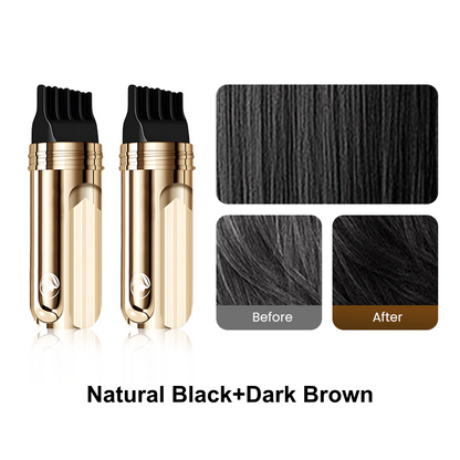 ✨Wygodny grzebień do farbowania włosów 2 w 1 do siwych włosów