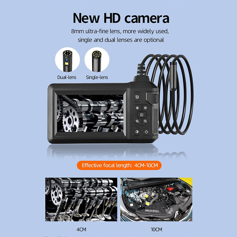 🔧 Teraz 50% taniej! ✨ Endoskop serwisowy – kamera HD, wodoodporność, regulowane oświetlenie LED; idealny do inspekcji silników, rur i ścian 🚗 Darmowa dostawa 🔥