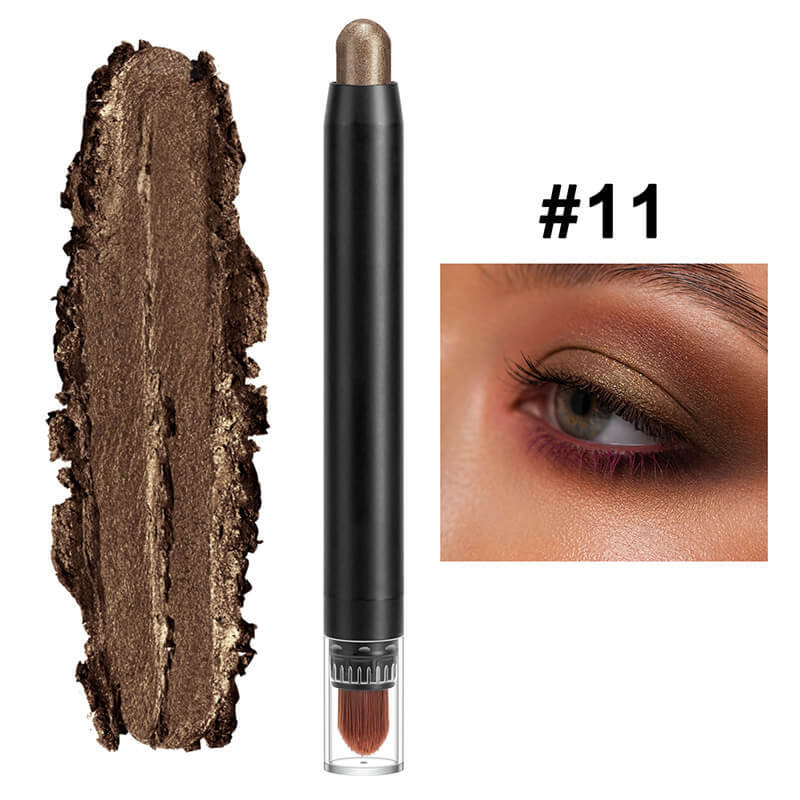 【🔥 Gorąca wyprzedaż】 2 w 1 Shimmer Eyeshadow Stick