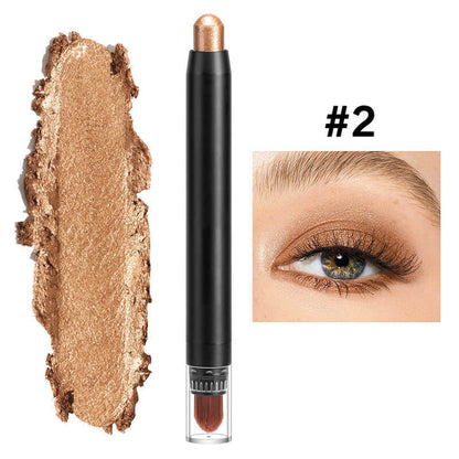 【🔥 Gorąca wyprzedaż】 2 w 1 Shimmer Eyeshadow Stick