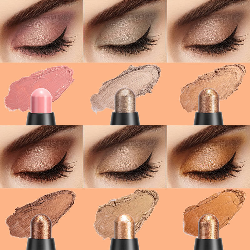 【🔥 Gorąca wyprzedaż】 2 w 1 Shimmer Eyeshadow Stick