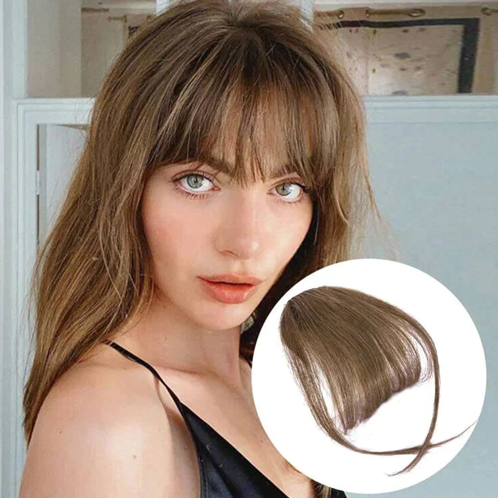 💥50% zniżki💥Przedłużanie włosów 100% Real Hair Bangs