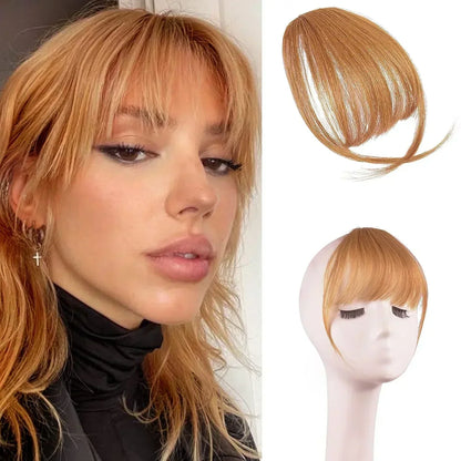 💥50% zniżki💥Przedłużanie włosów 100% Real Hair Bangs