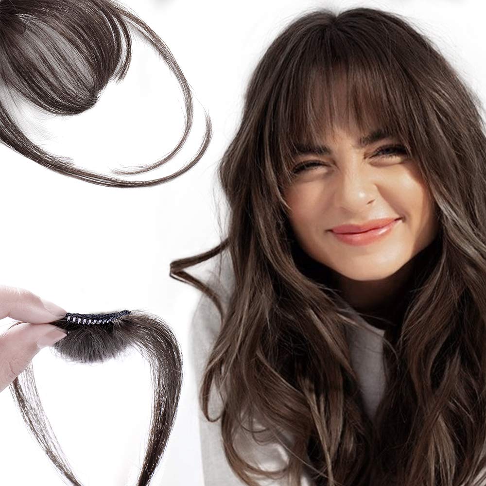 💥50% zniżki💥Przedłużanie włosów 100% Real Hair Bangs