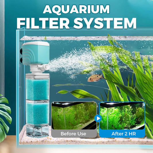 🐟Automatyczny system filtracji akwarium – cichy i wydajny