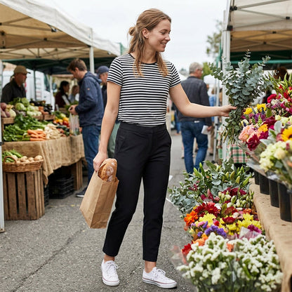 👖 Spodnie damskie z wysokim stanem – 50% ZNIŻKI! OFERTA LIMITOWANA!💃✨Lekkie, przewiewne i miękkie – dopasowany krój, wysoki stan, praktyczne kieszenie na zamek.Idealne na lato, do pracy i na co dzień. Styl i wygoda w każdym ruchu! ☀️