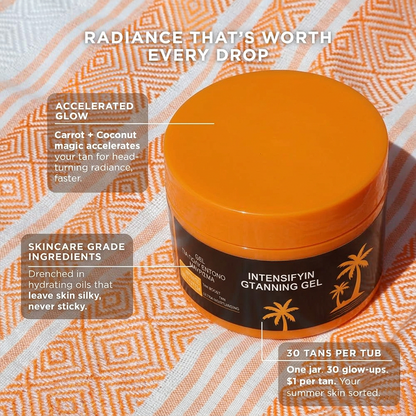 🎁 Wielka wyprzedaż – 50% zniżki, kup jeden, drugi gratis 🎁 Luksusowy, silnie działający żel brązujący
