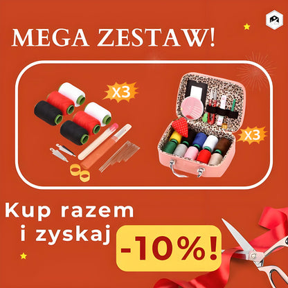 🔥🔥 Oferta za połowę ceny! 🧵 37-częściowy zestaw narzędzi krawieckich