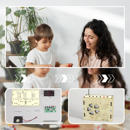 🔥🔥🔥 Zabawka edukacyjna dla dzieci: mini radio do samodzielnego montażu