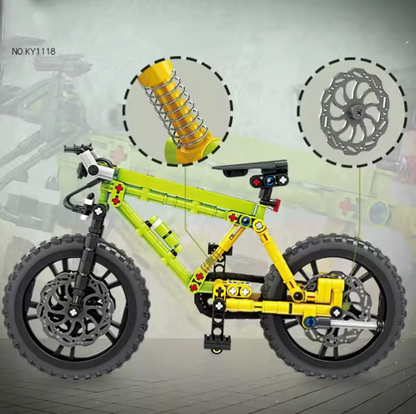 🌟🌟Fajny zestaw klocków do budowania roweru górskiego – kreatywny prezent!