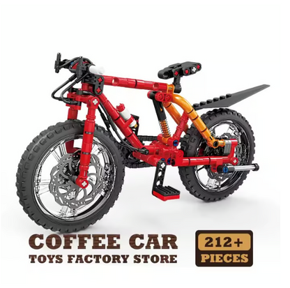 🌟🌟Fajny zestaw klocków do budowania roweru górskiego – kreatywny prezent!