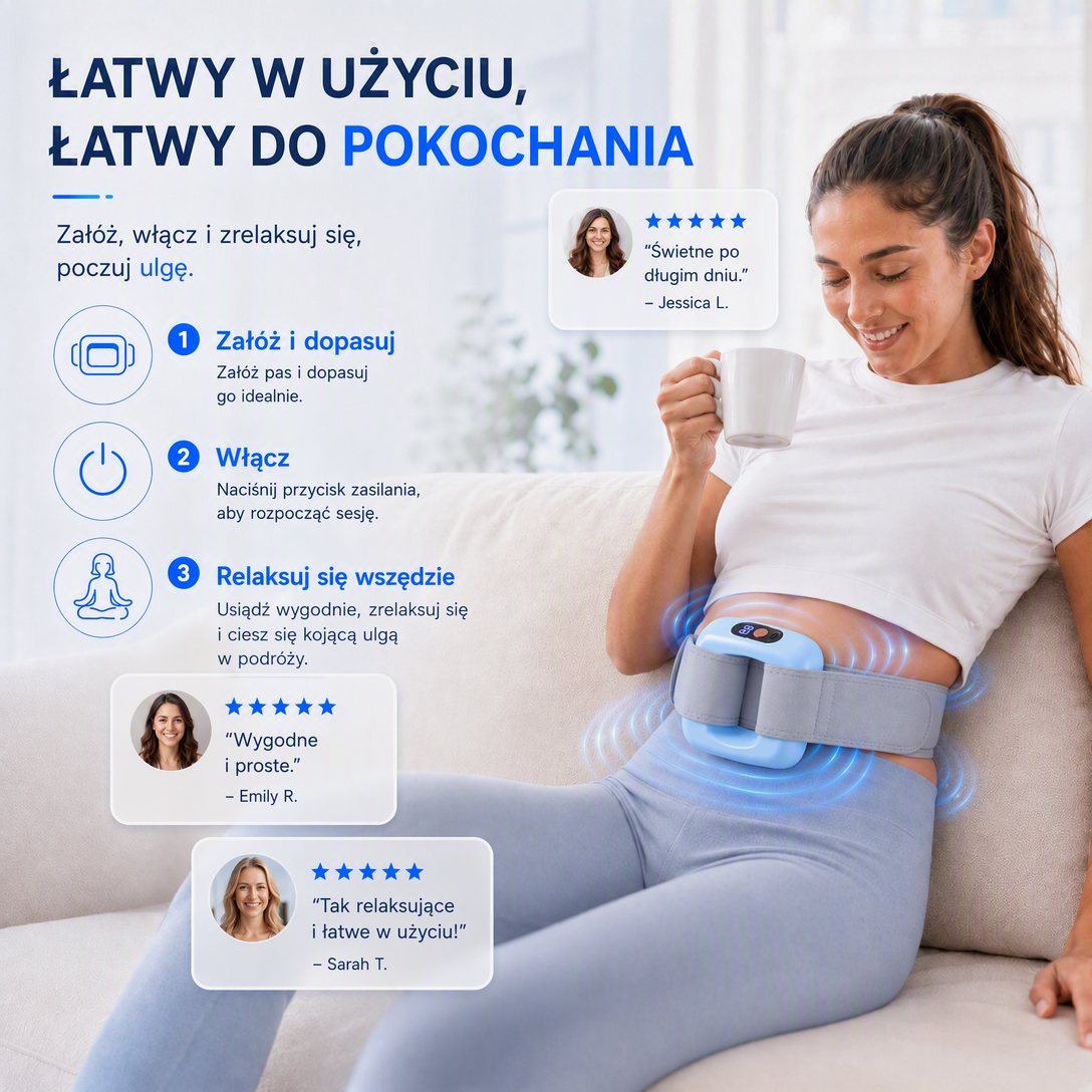 💪 TYLKO TERAZ –50%! ✨ Wielofunkcyjny pierścień do masażu powięzi całego ciała – rozluźnienie mięśni, poręczny, masaż wielu partii ciała 🧘
