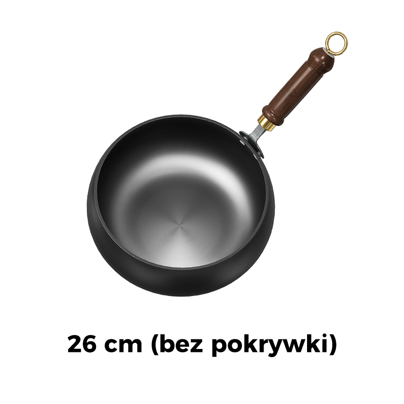 🍳🔥 Ultralekka, niepowlekana, gruba patelnia żeliwna z powłoką nieprzywierającą