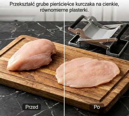 🍔 Praska do Mięsa – Stainless Steel & Antyadhezyjna | Na Burgery i Pulpety 🥩✨🍽️