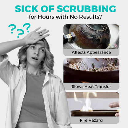 🔥Żel do czyszczenia dna naczyń kuchennych✨