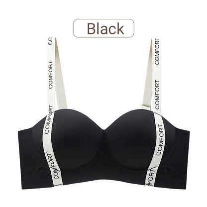 💜Limitowana wyprzedaż - 50% TANIEJ💜Damski biustonosz push-up z usztywnianymi miseczkami i bez fiszbin