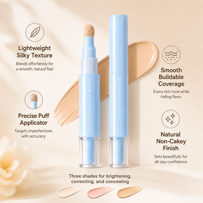 ⏳Oferta ograniczona czasowo: -50%⏰ Wielofunkcyjny nawilżający korektor w płynie (w pisaku)💄