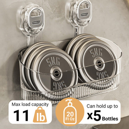 ✨Stojak do przechowywania z przyssawkami i otworem odpływowym