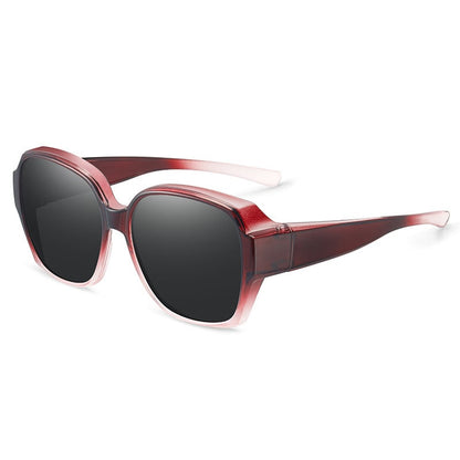 😎UV400 Ochronne okulary przeciwsłoneczne z oprawkami