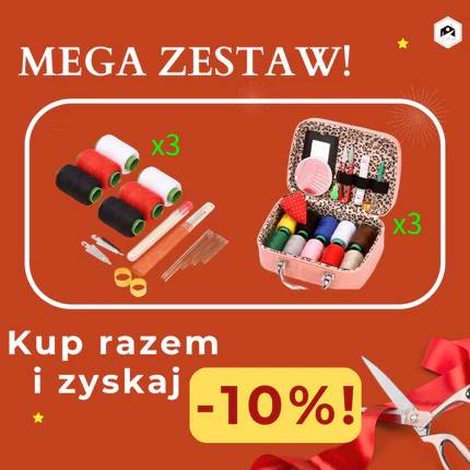🔥🔥 Oferta za połowę ceny! 🧵 37-częściowy zestaw narzędzi krawieckich