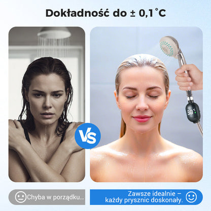 🌡️【Natychmiastowy prysznic — 1-sekundowa precyzja, bezpieczna kąpiel】