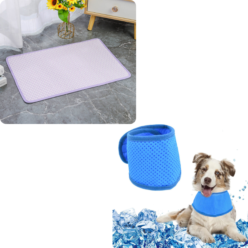 ❄️🐾Mata chłodząca dla zwierząt (4-krotnie silniejszy efekt chłodzenia)🐶 Niezbędnik na lato dla każdego właściciela zwierzęcia