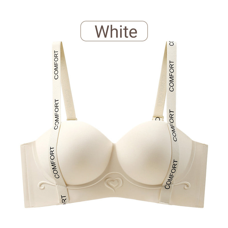 💜Limitowana wyprzedaż - 50% TANIEJ💜Damski biustonosz push-up z usztywnianymi miseczkami i bez fiszbin