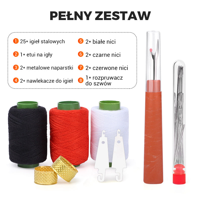 🔥🔥 Oferta za połowę ceny! 🧵 37-częściowy zestaw narzędzi krawieckich