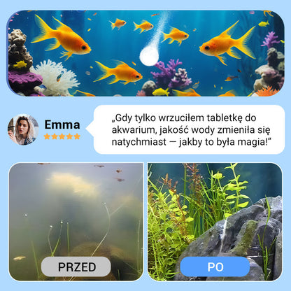 Kup 1 i dostań 2 gratis🎇Silnie działająca tabletka do oczyszczania wody w akwarium