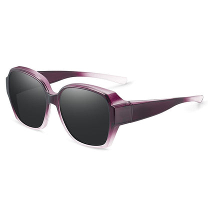 😎UV400 Ochronne okulary przeciwsłoneczne z oprawkami