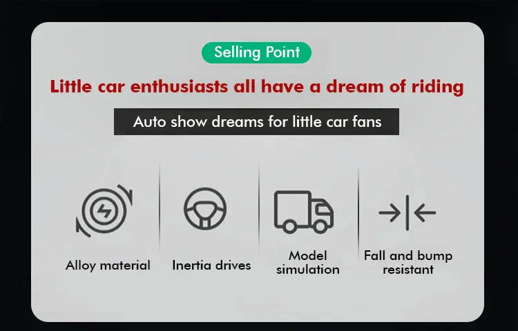 Alloy model car set
