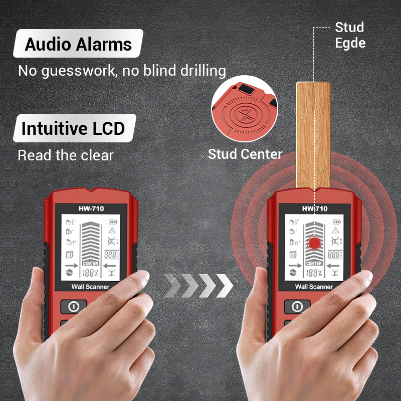 🔥💯Wielofunkcyjny przenośny detektor ścienny