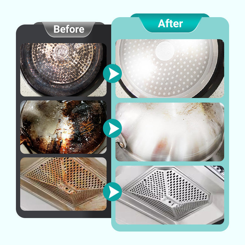 🔥Żel do czyszczenia dna naczyń kuchennych✨