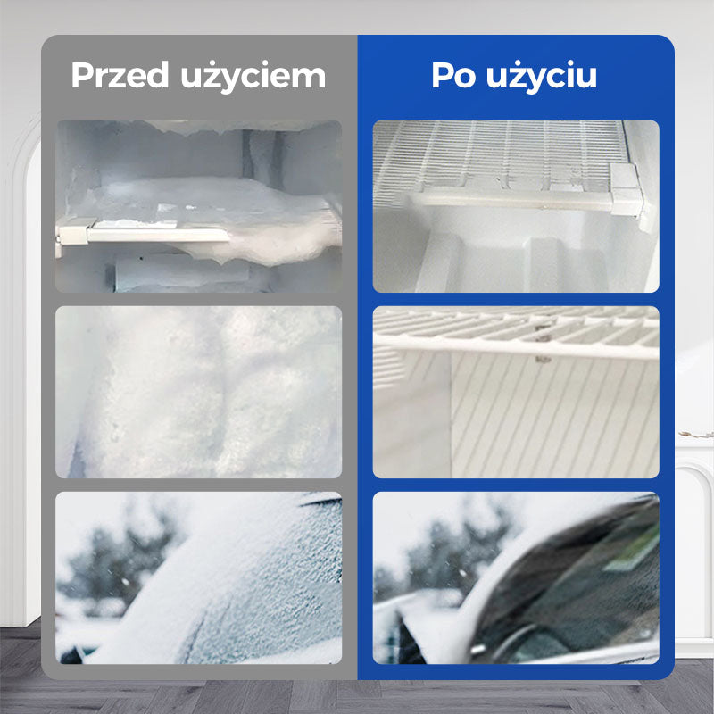 ❄️Spray do rozmrażania lodówek i zamrażarek