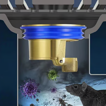 ✨ Wkładki do odpływów podłogowych z mosiężną powłoką – eliminują nieprzyjemne zapachy i zapobiegają zatorom, teraz za połowę ceny! ✨