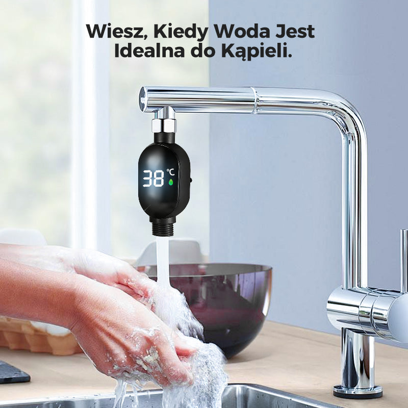 🌡️【Natychmiastowy prysznic — 1-sekundowa precyzja, bezpieczna kąpiel】